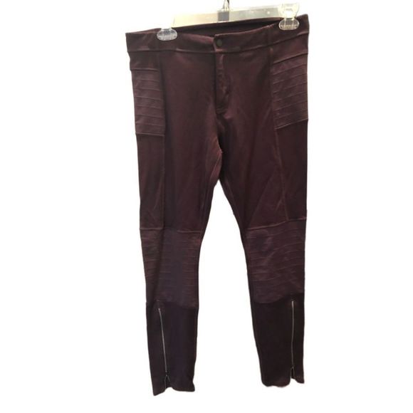 Athleta Pants - ATHLETA Trailsetter Motion Ankle Zip Ponte Moto Leggings with Pockets